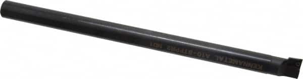 Kennametal - 19.56mm Min Bore Diam, 254mm OAL, 5/8" Shank Diam, A-STFP Indexable Boring Bar - TP.. Insert, Screw Holding Method - Americas Industrial Supply