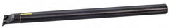 Kennametal - 32mm Min Bore Diam, 300mm OAL, 63/64" Shank Diam, A-SVQB Indexable Boring Bar - VB.. Insert, Screw Holding Method - Americas Industrial Supply