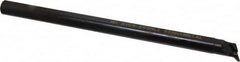 Kennametal - 21.59mm Min Bore Diam, 10" OAL, 5/8" Shank Diam, A-SVQB Indexable Boring Bar - VB.. Insert, Screw Holding Method - Americas Industrial Supply