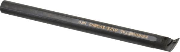 Kennametal - 24.89mm Min Bore Diam, 10" OAL, 3/4" Shank Diam, A-SVQB Indexable Boring Bar - VB.. Insert, Screw Holding Method - Americas Industrial Supply