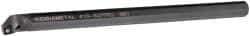 Kennametal - 19.56mm Min Bore Diam, 254mm OAL, 5/8" Shank Diam, A-SCFP Indexable Boring Bar - CP.. Insert, Screw Holding Method - Americas Industrial Supply
