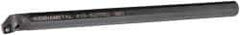 Kennametal - 19.56mm Min Bore Diam, 254mm OAL, 5/8" Shank Diam, A-SCFP Indexable Boring Bar - CP.. Insert, Screw Holding Method - Americas Industrial Supply