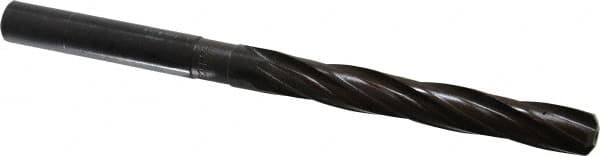 Interstate - 21/32" Diam, 4 Flute, High Speed Steel Straight Shank Core Drill - Americas Industrial Supply