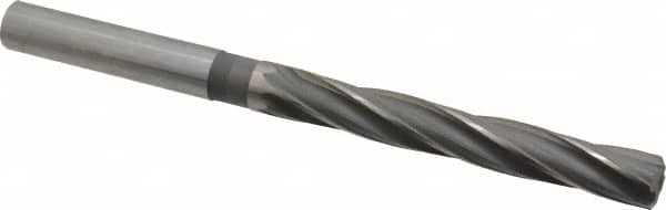 Interstate - 23/32" Diam, 4 Flute, High Speed Steel Straight Shank Core Drill - Americas Industrial Supply