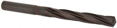 Interstate - 25/32" Diam, 4 Flute, High Speed Steel Straight Shank Core Drill - Americas Industrial Supply