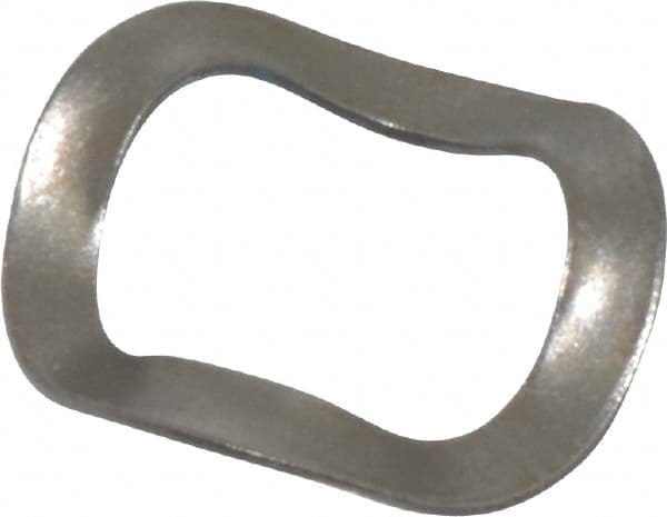 Made in USA - 3/8-7/16" Screw, 0.39" ID x 0.562" OD, Grade 17-7 PH-A Stainless Steel Triple Wave Washer - 0.02" Thick, 0.11" Overall Height, 0.007" Deflection - Americas Industrial Supply