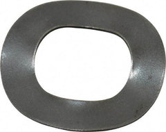 Made in USA - 7/16" Screw, 0.474" ID x 0.815" OD, Grade 1074-1095 Spring Steel Triple Wave Washer - 0.02" Thick, 0.07" Overall Height, 0.014" Deflection, 88.22 Lb at Deflection - Americas Industrial Supply