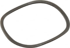Made in USA - 1" Screw, 1.098" ID x 1.224" OD, Grade 1074-1095 Spring Steel Triple Wave Washer - 0.025" Thick, 0.107" Overall Height, 0.037" Deflection, 29.09 Lb at Deflection - Americas Industrial Supply