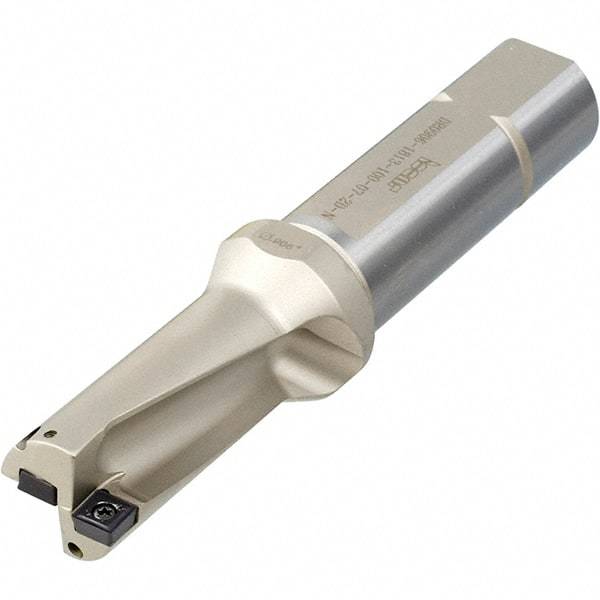 Iscar - 3.87" Max Drill Depth, 2xD, 1-15/16" Diam, Indexable Insert Drill - 1-1/2" Shank Diam, Straight Shank - Americas Industrial Supply