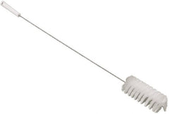 Vikan - 3" Diam Polyester Valve Brush - 34-1/4" OAL, 6-1/2" Head Length, Polypropylene & Stainless Steel Handle - Americas Industrial Supply
