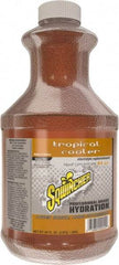 Sqwincher - 64 oz Bottle Tropical Cooler Activity Drink - Liquid Concentrate, Yields 5 Gal - Americas Industrial Supply