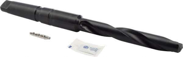 Allied Machine and Engineering - Series 1.5, 15/16" Max Diam, 4MT Taper Shank, Helical Flute Spade Drill - 6-1/2" Max Depth, 9-47/64" Body Length, 14-5/32" OAL, Extended Length, Through Coolant - Americas Industrial Supply