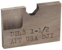 APT - 1-1/2 Inch Diameter, 3/16 Inch Thick, High Speed Steel Auxiliary Pilot Blade - Series D - Americas Industrial Supply