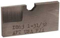 APT - 1-31/32 Inch Diameter, 3/16 Inch Thick, High Speed Steel Auxiliary Pilot Blade - Series D, DX15 Auxiliary Pilot Required - Americas Industrial Supply