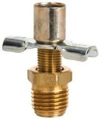 Eaton - Steel External Seat Drain Cock & Shutoff Valve - 1/4 Thread, 150 Max psi - Americas Industrial Supply