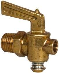 Eaton - Steel Ground Plug Drain Drain Cock & Shutoff Valve - 1/4 Thread, 30 Max psi - Americas Industrial Supply