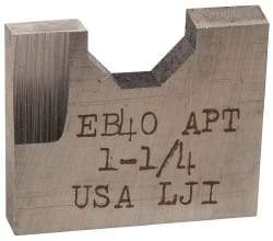 APT - 1-1/4 Inch Diameter, 1/4 Inch Thick, High Speed Steel Auxiliary Pilot Blade - Series E - Americas Industrial Supply