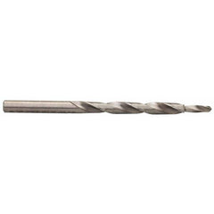 Made in USA - 180° Point, Bright Finish, Cobalt Step Drill Bit Set - Exact Industrial Supply