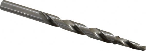 Made in USA - 21/64" Body, 0.218" Step Diam, Straight Shank, High Speed Steel Subland Step Drill Bit - Americas Industrial Supply