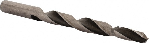 Made in USA - 17/32" Body, 0.39" Step Diam, Straight Shank, High Speed Steel Subland Step Drill Bit - Americas Industrial Supply