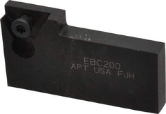 APT - 2 to 2-3/4 Inch Adjustable Blade, Carbide Auxiliary Pilot Blade - Series E, EX20 Auxiliary Pilot Required, Indexable Insert Blade - Americas Industrial Supply