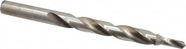 Made in USA - 1/2" Body, 0.257" Step Diam, 1/2" Diam Straight Shank, High Speed Steel Subland Step Drill Bit - Americas Industrial Supply