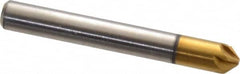 Melin Tool - 3/16" Head Diam, 3/16" Shank Diam, 6 Flute 90° Cobalt Countersink - Americas Industrial Supply
