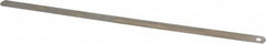 Precision Brand - 0.01 Inch Thick x 1/2 Inch Wide x 12 Inch Leaf Length, Parallel Feeler Gage - High Carbon Steel - Americas Industrial Supply