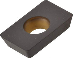 Kennametal - XDCW150308 Grade KCPK30 Carbide Milling Insert - TiN/TiCN/Al2O3 Finish, 0.1252" Thick, 0.8mm Corner Radius - Americas Industrial Supply