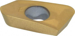Kennametal - EP1832 GD Grade KC725M Carbide Milling Insert - TiN/TiCN/TiN Finish, 0.217" Thick, 3.2mm Corner Radius - Americas Industrial Supply