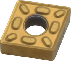 Kennametal - CNMG432 P Grade KC730 Carbide Turning Insert - TiN Finish, 80° Diamond, 1/2" Inscr Circle, 3/16" Thick, 1/32" Corner Radius - Americas Industrial Supply