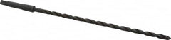 Interstate - 19/64", 1MT 118° Point High Speed Steel Taper Shank Drill Bit - Americas Industrial Supply