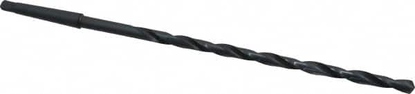 Interstate - 3/8", 1MT 118° Point High Speed Steel Taper Shank Drill Bit - Americas Industrial Supply