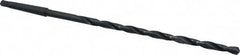 Interstate - 3/8", 1MT 118° Point High Speed Steel Taper Shank Drill Bit - Americas Industrial Supply
