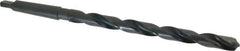 Interstate - 43/64", 2MT 118° Point High Speed Steel Taper Shank Drill Bit - Americas Industrial Supply