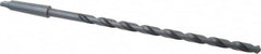 Interstate - 31/64", 2MT 118° Point High Speed Steel Taper Shank Drill Bit - Americas Industrial Supply