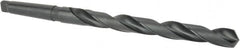 Interstate - 63/64", 3MT 118° Point High Speed Steel Taper Shank Drill Bit - Americas Industrial Supply