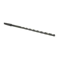 Interstate - 1/2", 2MT 118° Point High Speed Steel Taper Shank Drill Bit - Americas Industrial Supply
