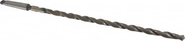 Interstate - 35/64", 2MT 118° Point High Speed Steel Taper Shank Drill Bit - Americas Industrial Supply