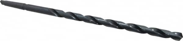 Interstate - 45/64", 2MT 118° Point High Speed Steel Taper Shank Drill Bit - Americas Industrial Supply