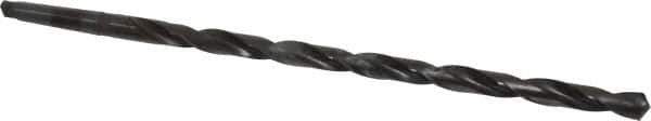Interstate - 23/32", 2MT 118° Point High Speed Steel Taper Shank Drill Bit - Americas Industrial Supply