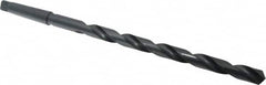 Interstate - 27/32", 3MT 118° Point High Speed Steel Taper Shank Drill Bit - Americas Industrial Supply