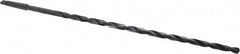 Interstate - 9/16", 2MT 118° Point High Speed Steel Taper Shank Drill Bit - Americas Industrial Supply
