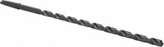 Interstate - 5/8", 2MT 118° Point High Speed Steel Taper Shank Drill Bit - Americas Industrial Supply