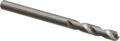 M.A. Ford - 5/32" Spiral Flute Solid Carbide Screw Machine Drill Bit - Bright Finish, Right Hand Cut, 3/4" Flute Length, 2-1/16" OAL, Standard Point, Straight Shank - Americas Industrial Supply