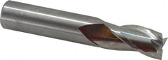 M.A. Ford - 5/8" Diam, 1-1/4" LOC, 5/8" Shank Diam, 3-1/2" OAL, 3 Flute Solid Carbide Square End Mill - Americas Industrial Supply