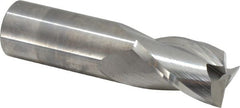 M.A. Ford - 1" Diam, 1-1/2" LOC, 1" Shank Diam, 4" OAL, 3 Flute Solid Carbide Square End Mill - Americas Industrial Supply