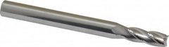 M.A. Ford - 7/32", 5/8" LOC, 1/4" Shank Diam, 2-1/2" OAL, 4 Flute, Solid Carbide Square End Mill - Single End, Uncoated, Spiral Flute, 30° Helix, Centercutting, Right Hand Cut, Right Hand Flute, Series 111 - Americas Industrial Supply