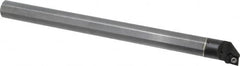 Kennametal - 23.62mm Min Bore Diam, 254mm OAL, 3/4" Shank Diam, E-SCLP Indexable Boring Bar - CP.. Insert, Screw Holding Method - Americas Industrial Supply