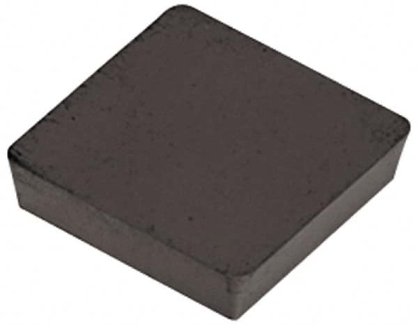 Tungaloy - SPG433 Grade FX105 Ceramic Turning Insert - Uncoated, 90° Square, 1/2" Inscr Circle, 3/16" Thick, 3/64" Corner Radius - Americas Industrial Supply